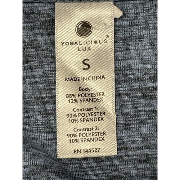 Yogalicious Lux Women’s Small Ultra Soft Lightweight Full Zip Jacket Gym Workout - Picture 12 of 13